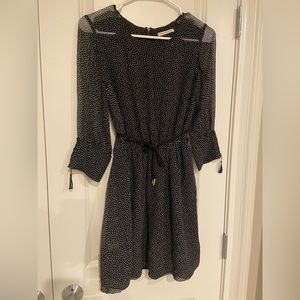 ASO Kate Middleton. Whistles black silk dress size 2